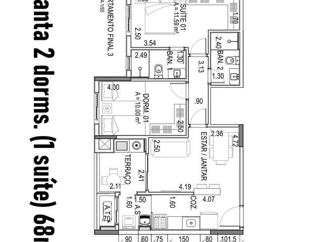 #39 - Apartamento para Venda em São Caetano do Sul - SP - 3